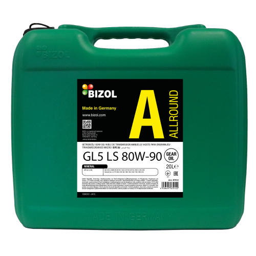 Минеральное трансмиссионное масло Allround Gear Oil GL5 LS 80W-90 - 20 л Минеральное трансмиссионное масло Allround Gear Oil GL5 LS 80W-90 - 20 л